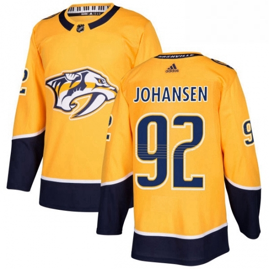Mens Adidas Nashville Predators 92 Ryan Johansen Premier Gold Home NHL Jersey Mens Adidas Nashville Predators 92 Ryan Johansen Premier Gold Home NHL Jersey