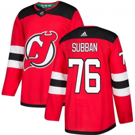 Men Devils 86 PK Subban Red Adidas Pro Home Stitched Jersey Men Devils 86 PK Subban Red Adidas Pro Home Stitched Jersey
