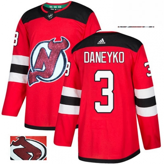 Mens Adidas New Jersey Devils 3 Ken Daneyko Authentic Red Fashion Gold NHL Jersey Mens Adidas New Jersey Devils 3 Ken Daneyko Authentic Red Fashion Gold NHL Jersey