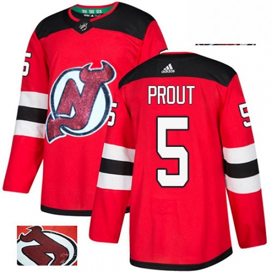 Mens Adidas New Jersey Devils 5 Dalton Prout Authentic Red Fashion Gold NHL Jersey Mens Adidas New Jersey Devils 5 Dalton Prout Authentic Red Fashion Gold NHL Jersey