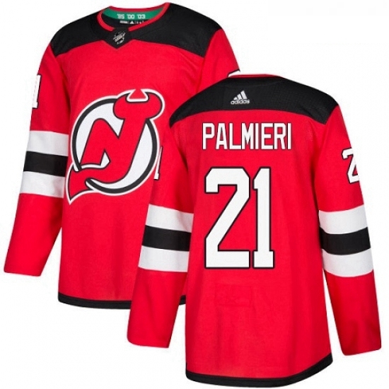 Youth Adidas New Jersey Devils 21 Kyle Palmieri Authentic Red Home NHL Jersey Youth Adidas New Jersey Devils 21 Kyle Palmieri Authentic Red Home NHL Jersey