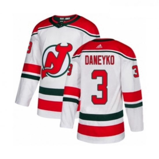 Youth Adidas New Jersey Devils 3 Ken Daneyko Authentic White Alternate NHL Jersey Youth Adidas New Jersey Devils 3 Ken Daneyko Authentic White Alternate NHL Jersey