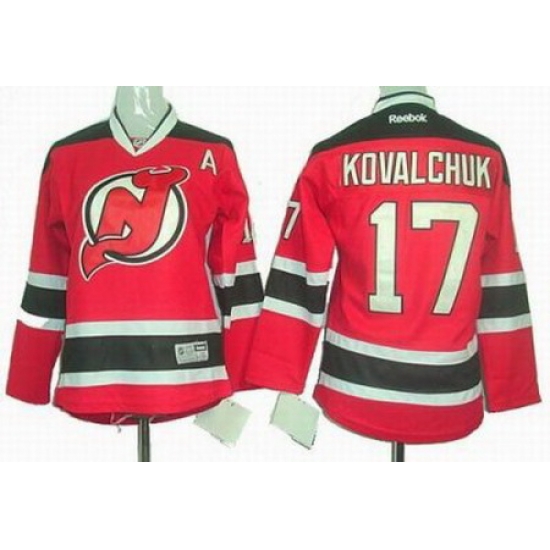 Youth New Jersey Devils #17 Ilya Kovalchuk red Jersey Youth New Jersey Devils #17 Ilya Kovalchuk red Jersey