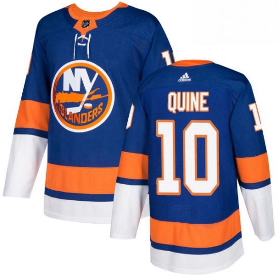 Mens Adidas New York Islanders 10 Alan Quine Premier Royal Blue Home NHL Jersey Mens Adidas New York Islanders 10 Alan Quine Premier Royal Blue Home NHL Jersey