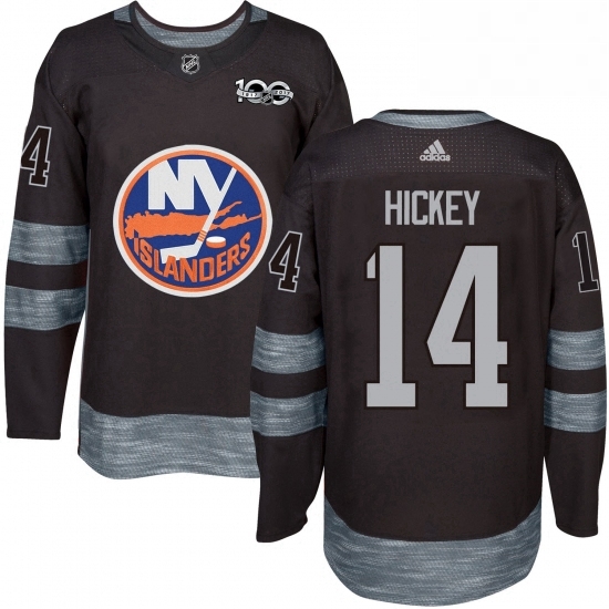Mens Adidas New York Islanders 14 Thomas Hickey Authentic Black 1917 2017 100th Anniversary NHL Jersey Mens Adidas New York Islanders 14 Thomas Hickey Authentic Black 1917 2017 100th Anniversary NHL Jersey