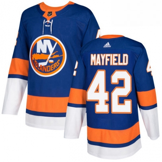 Mens Adidas New York Islanders 42 Scott Mayfield Premier Royal Blue Home NHL Jersey Mens Adidas New York Islanders 42 Scott Mayfield Premier Royal Blue Home NHL Jersey