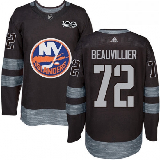 Mens Adidas New York Islanders 72 Anthony Beauvillier Premier Black 1917 2017 100th Anniversary NHL Jersey Mens Adidas New York Islanders 72 Anthony Beauvillier Premier Black 1917 2017 100th Anniversary NHL Jersey