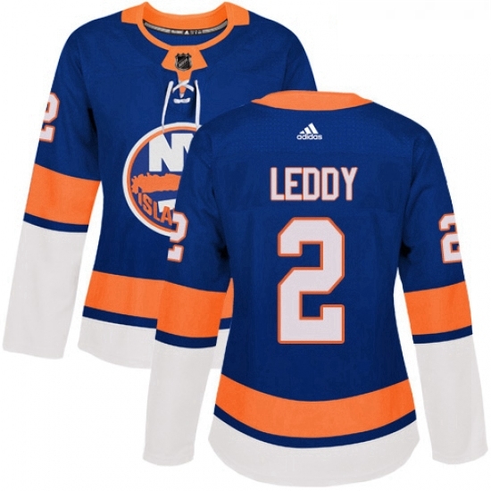 Womens Adidas New York Islanders 2 Nick Leddy Authentic Royal Blue Home NHL Jersey Womens Adidas New York Islanders 2 Nick Leddy Authentic Royal Blue Home NHL Jersey
