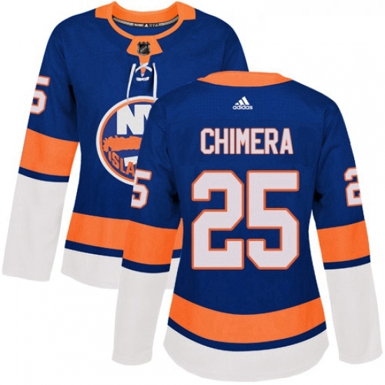 Womens Adidas New York Islanders 25 Jason Chimera Premier Royal Blue Home NHL Jersey Womens Adidas New York Islanders 25 Jason Chimera Premier Royal Blue Home NHL Jersey