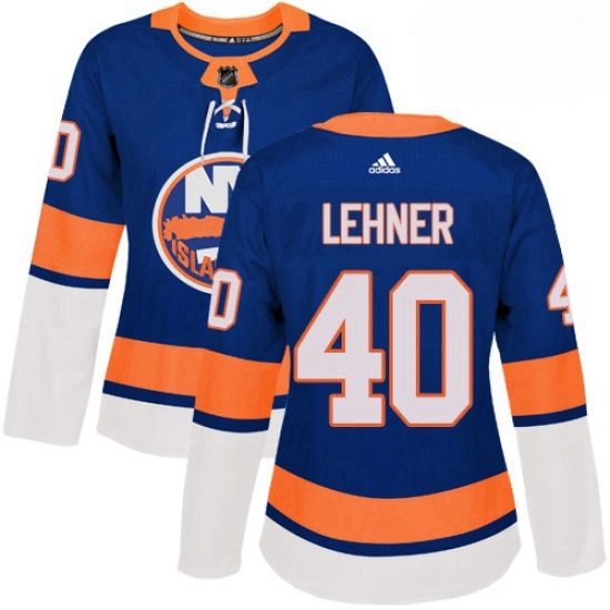 Womens Adidas New York Islanders 40 Robin Lehner Premier Royal Blue Home NHL Jersey Womens Adidas New York Islanders 40 Robin Lehner Premier Royal Blue Home NHL Jersey