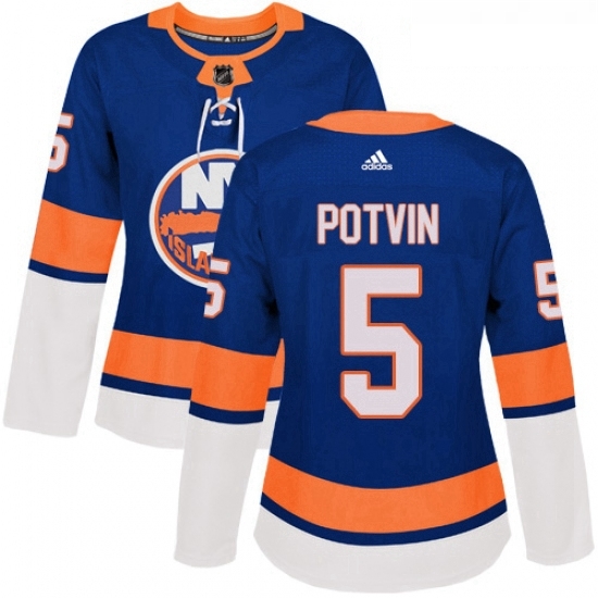Womens Adidas New York Islanders 5 Denis Potvin Premier Royal Blue Home NHL Jersey Womens Adidas New York Islanders 5 Denis Potvin Premier Royal Blue Home NHL Jersey