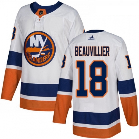Youth Adidas New York Islanders 18 Anthony Beauvillier Authentic White Away NHL Jersey Youth Adidas New York Islanders 18 Anthony Beauvillier Authentic White Away NHL Jersey