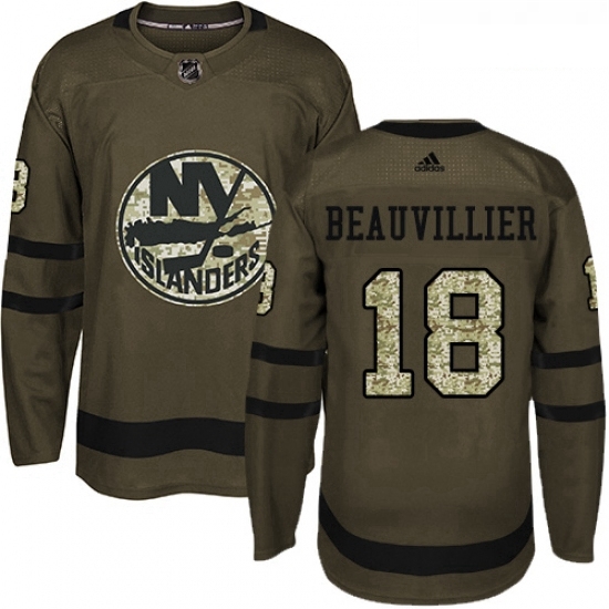 Youth Adidas New York Islanders 18 Anthony Beauvillier Premier Green Salute to Service NHL Jersey Youth Adidas New York Islanders 18 Anthony Beauvillier Premier Green Salute to Service NHL Jersey