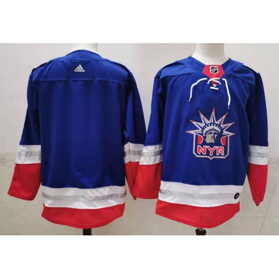 Men New York Rangers Blank Light Blue 2021 Retro Stitched NHL Jersey Men New York Rangers Blank Light Blue 2021 Retro Stitched NHL Jersey