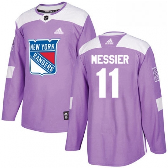 Mens Adidas New York Rangers 11 Mark Messier Authentic Purple Fights Cancer Practice NHL Jersey Mens Adidas New York Rangers 11 Mark Messier Authentic Purple Fights Cancer Practice NHL Jersey