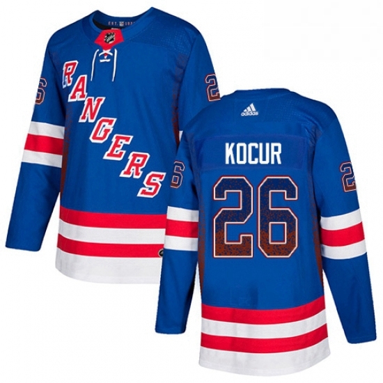 Mens Adidas New York Rangers 26 Joe Kocur Authentic Royal Blue Drift Fashion NHL Jersey Mens Adidas New York Rangers 26 Joe Kocur Authentic Royal Blue Drift Fashion NHL Jersey