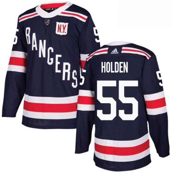 Mens Adidas New York Rangers 55 Nick Holden Authentic Navy Blue 2018 Winter Classic NHL Jersey Mens Adidas New York Rangers 55 Nick Holden Authentic Navy Blue 2018 Winter Classic NHL Jersey