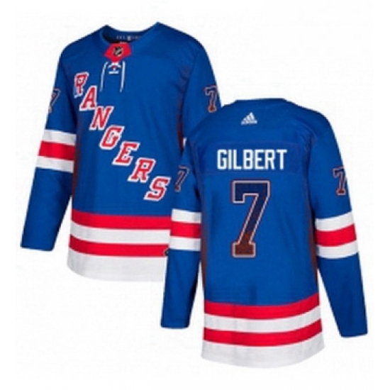 Mens Adidas New York Rangers 7 Rod Gilbert Authentic Royal Blue Drift Fashion NHL Jersey Mens Adidas New York Rangers 7 Rod Gilbert Authentic Royal Blue Drift Fashion NHL Jersey
