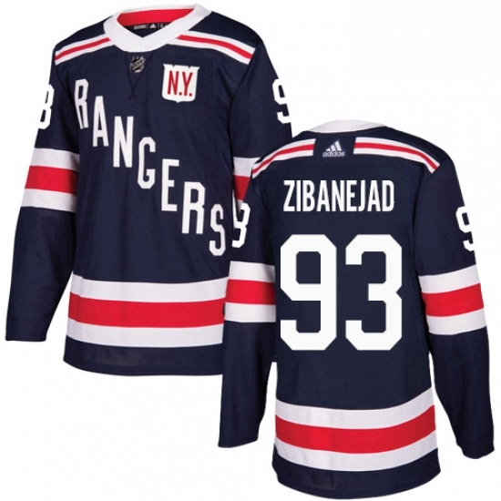 Mens Adidas New York Rangers 93 Mika Zibanejad Authentic Navy Blue 2018 Winter Classic NHL Jersey Mens Adidas New York Rangers 93 Mika Zibanejad Authentic Navy Blue 2018 Winter Classic NHL Jersey