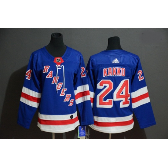 Rangers 24 Kaapo Kakko Blue Adidas Jersey Rangers 24 Kaapo Kakko Blue Adidas Jersey