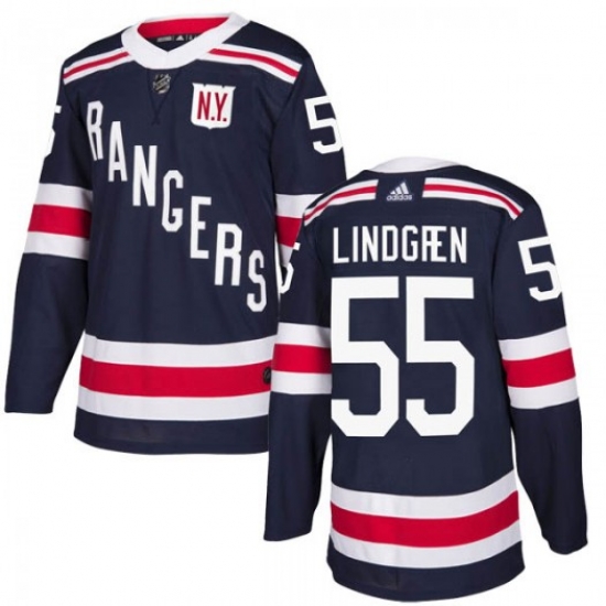 Ryan Lindgren New York Rangers Men Adidas Authentic Navy Blue 2018 Winter Classic Home Jersey Ryan Lindgren New York Rangers Men Adidas Authentic Navy Blue 2018 Winter Classic Home Jersey