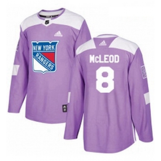 Youth Adidas New York Rangers 8 Cody McLeod Authentic Purple Fights Cancer Practice NHL Jersey Youth Adidas New York Rangers 8 Cody McLeod Authentic Purple Fights Cancer Practice NHL Jersey