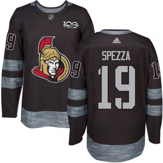 Adidas Senators #19 Jason Spezza Black 1917 2017 100th Anniversary Stitched NHL Jersey Adidas Senators #19 Jason Spezza Black 1917 2017 100th Anniversary Stitched NHL Jersey