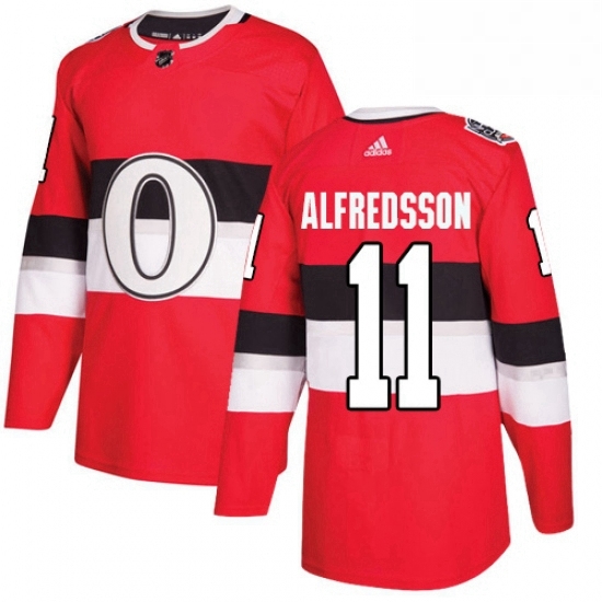 Mens Adidas Ottawa Senators 11 Daniel Alfredsson Authentic Red 2017 100 Classic NHL Jersey Mens Adidas Ottawa Senators 11 Daniel Alfredsson Authentic Red 2017 100 Classic NHL Jersey