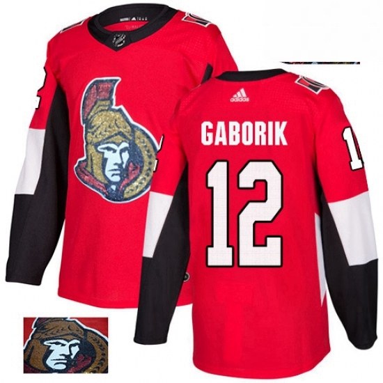 Mens Adidas Ottawa Senators 12 Marian Gaborik Authentic Red Fashion Gold NHL Jersey Mens Adidas Ottawa Senators 12 Marian Gaborik Authentic Red Fashion Gold NHL Jersey