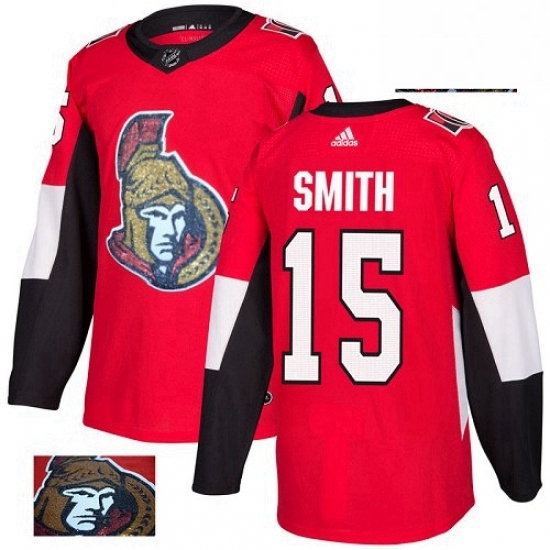 Mens Adidas Ottawa Senators 15 Zack Smith Authentic Red Fashion Gold NHL Jersey Mens Adidas Ottawa Senators 15 Zack Smith Authentic Red Fashion Gold NHL Jersey