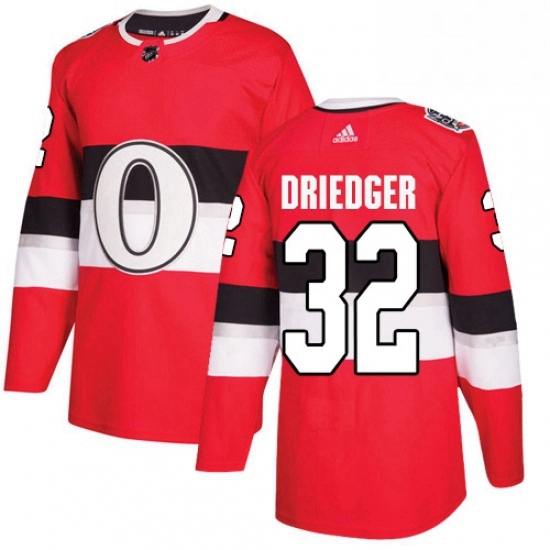 Mens Adidas Ottawa Senators 32 Chris Driedger Authentic Red 2017 100 Classic NHL Jersey Mens Adidas Ottawa Senators 32 Chris Driedger Authentic Red 2017 100 Classic NHL Jersey