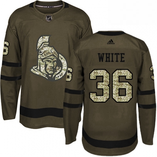 Mens Adidas Ottawa Senators 36 Colin White Green Salute to Service Stitched NHL Jersey Mens Adidas Ottawa Senators 36 Colin White Green Salute to Service Stitched NHL Jersey