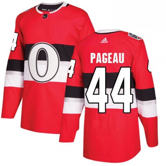 Mens Adidas Ottawa Senators 44 Jean Gabriel Pageau Authentic Red 2017 100 Classic NHL Jersey Mens Adidas Ottawa Senators 44 Jean Gabriel Pageau Authentic Red 2017 100 Classic NHL Jersey