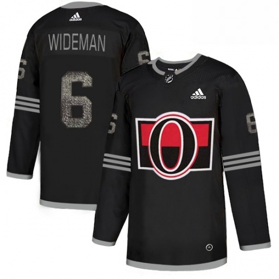 Men's Adidas Ottawa Senators #6 Chris Wideman Black 1 Authentic Classic Stitched NHL Jersey Men's Adidas Ottawa Senators #6 Chris Wideman Black 1 Authentic Classic Stitched NHL Jersey