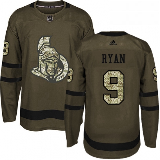 Mens Adidas Ottawa Senators 9 Bobby Ryan Authentic Green Salute to Service NHL Jersey Mens Adidas Ottawa Senators 9 Bobby Ryan Authentic Green Salute to Service NHL Jersey