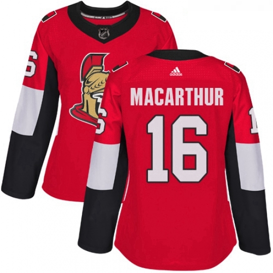 Womens Adidas Ottawa Senators 16 Clarke MacArthur Authentic Red Home NHL Jersey Womens Adidas Ottawa Senators 16 Clarke MacArthur Authentic Red Home NHL Jersey