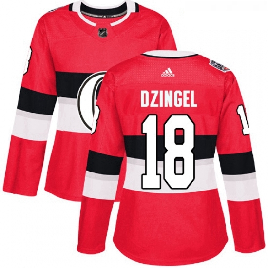 Womens Adidas Ottawa Senators 18 Ryan Dzingel Authentic Red 2017 100 Classic NHL Jersey Womens Adidas Ottawa Senators 18 Ryan Dzingel Authentic Red 2017 100 Classic NHL Jersey