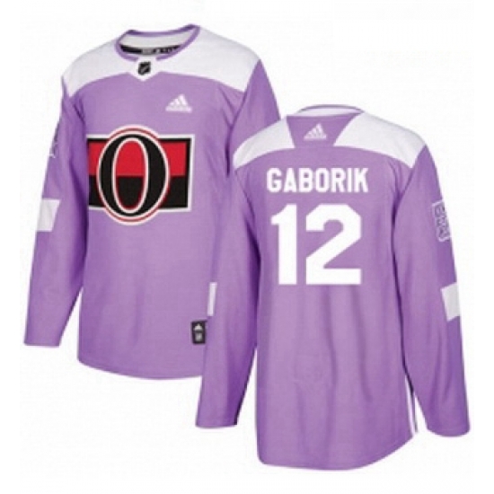 Youth Adidas Ottawa Senators 12 Marian Gaborik Authentic Purple Fights Cancer Practice NHL Jersey Youth Adidas Ottawa Senators 12 Marian Gaborik Authentic Purple Fights Cancer Practice NHL Jersey