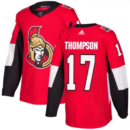 Youth Adidas Ottawa Senators 17 Nate Thompson Premier Red Home NHL Jersey Youth Adidas Ottawa Senators 17 Nate Thompson Premier Red Home NHL Jersey