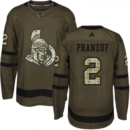 Youth Adidas Ottawa Senators 2 Dion Phaneuf Authentic Green Salute to Service NHL Jersey Youth Adidas Ottawa Senators 2 Dion Phaneuf Authentic Green Salute to Service NHL Jersey