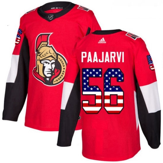 Youth Adidas Ottawa Senators 56 Magnus Paajarvi Authentic Red USA Flag Fashion NHL Jersey Youth Adidas Ottawa Senators 56 Magnus Paajarvi Authentic Red USA Flag Fashion NHL Jersey