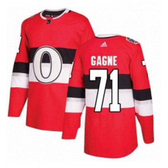 Youth Adidas Ottawa Senators 71 Gabriel Gagne Authentic Red 2017 100 Classic NHL Jersey Youth Adidas Ottawa Senators 71 Gabriel Gagne Authentic Red 2017 100 Classic NHL Jersey