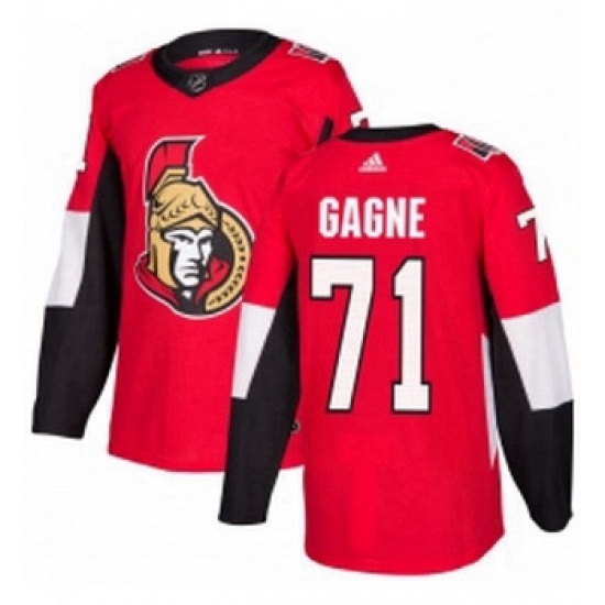 Youth Adidas Ottawa Senators 71 Gabriel Gagne Authentic Red Home NHL Jersey Youth Adidas Ottawa Senators 71 Gabriel Gagne Authentic Red Home NHL Jersey