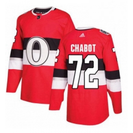 Youth Adidas Ottawa Senators 72 Thomas Chabot Authentic Red 2017 100 Classic NHL Jersey Youth Adidas Ottawa Senators 72 Thomas Chabot Authentic Red 2017 100 Classic NHL Jersey