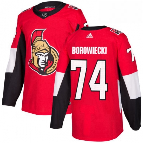 Youth Adidas Ottawa Senators 74 Mark Borowiecki Authentic Red Home NHL Jersey Youth Adidas Ottawa Senators 74 Mark Borowiecki Authentic Red Home NHL Jersey
