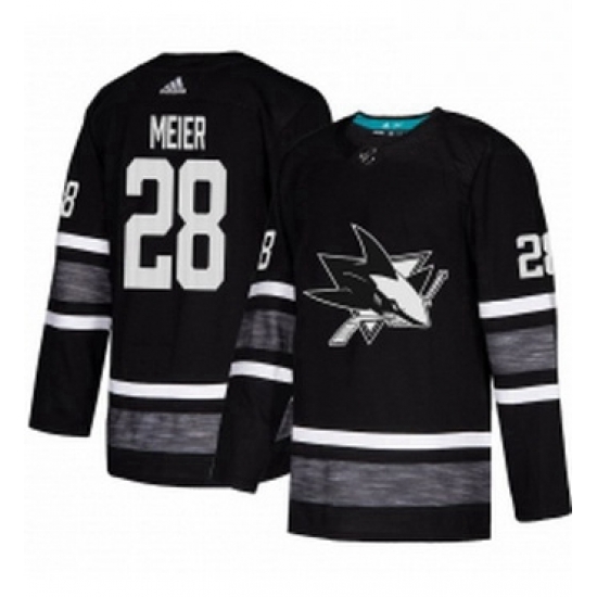 Mens Adidas San Jose Sharks 28 Timo Meier Black 2019 All Star Game Parley Authentic Stitched NHL Jersey Mens Adidas San Jose Sharks 28 Timo Meier Black 2019 All Star Game Parley Authentic Stitched NHL Jersey