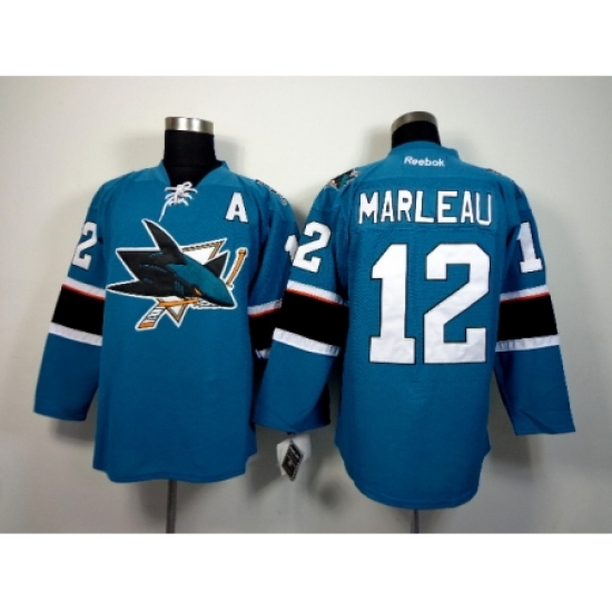 NHL San Jose Sharks #12 Marleau 2015 Winter Classic Blue Jerseys NHL San Jose Sharks #12 Marleau 2015 Winter Classic Blue Jerseys