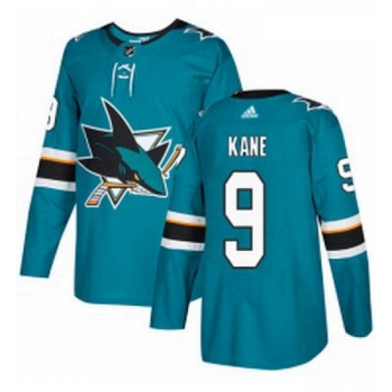 Youth Adidas San Jose Sharks 9 Evander Kane Authentic Teal Green Home NHL Jerse Youth Adidas San Jose Sharks 9 Evander Kane Authentic Teal Green Home NHL Jerse