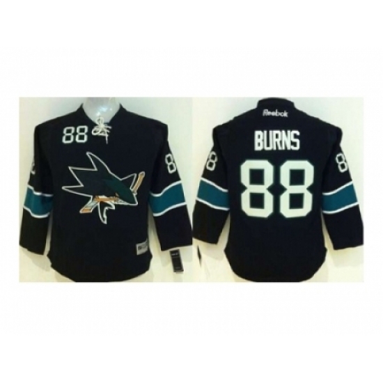 Youth NHL San Jose Sharks 88 Brent Burns black Jersey Youth NHL San Jose Sharks 88 Brent Burns black Jersey