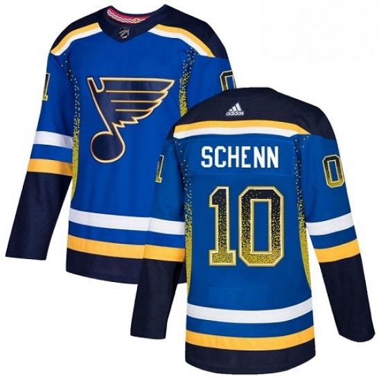 Mens Adidas St Louis Blues 10 Brayden Schenn Authentic Blue Drift Fashion NHL Jersey Mens Adidas St Louis Blues 10 Brayden Schenn Authentic Blue Drift Fashion NHL Jersey